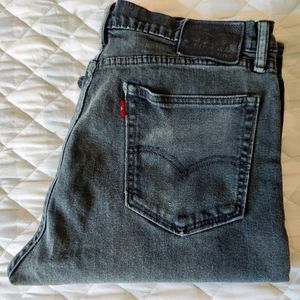 Levi's 511 Skinny Jeans Faded Black Size 34x30